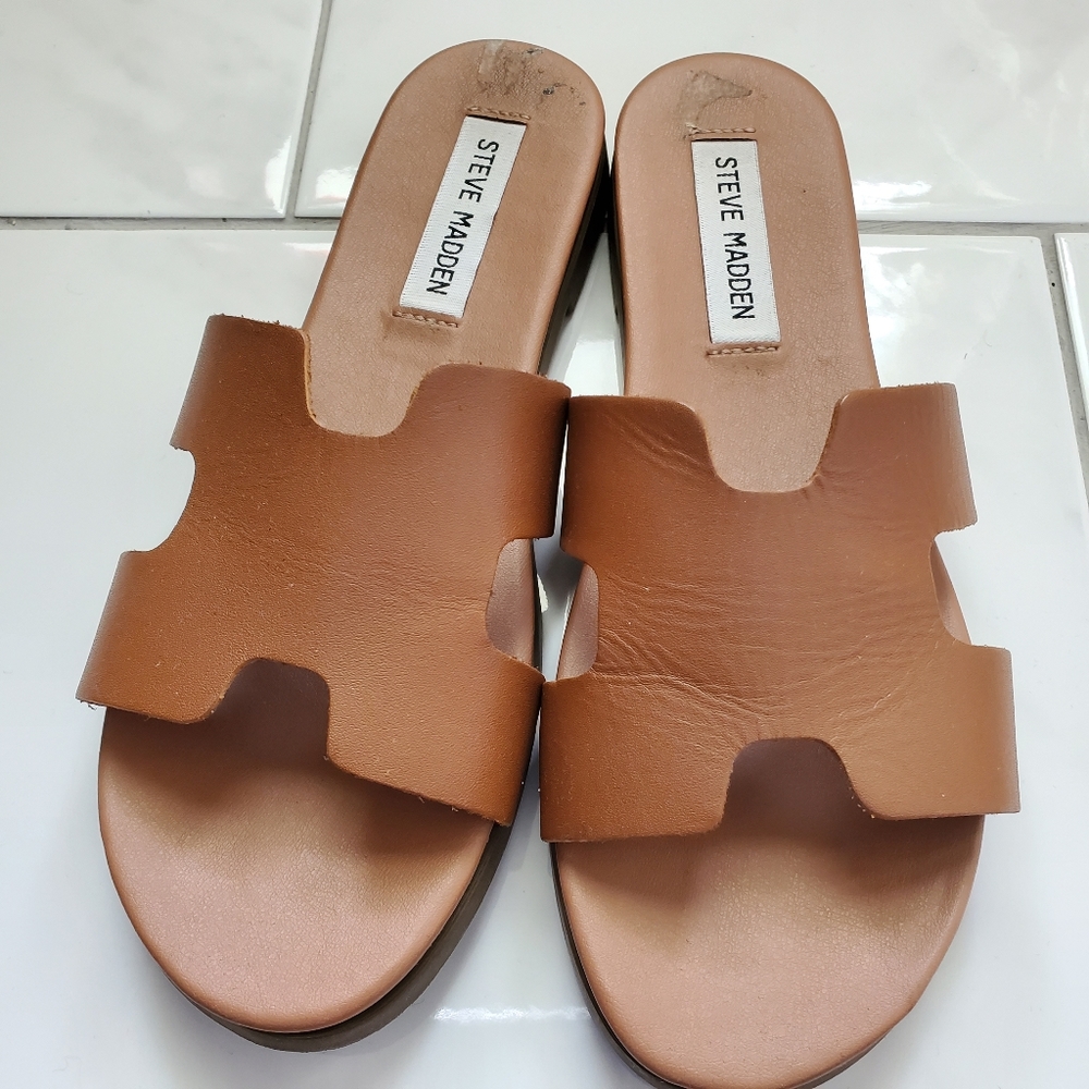 Steve Madden Dariella Leather Sandles